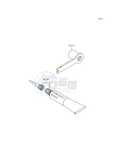 KX 125 L [KX125] (L1) [KX125] drawing OWNERS TOOLS