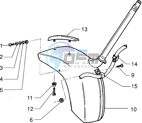 Front mudguard