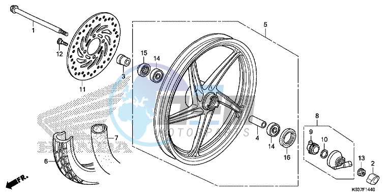 FRONT WHEEL