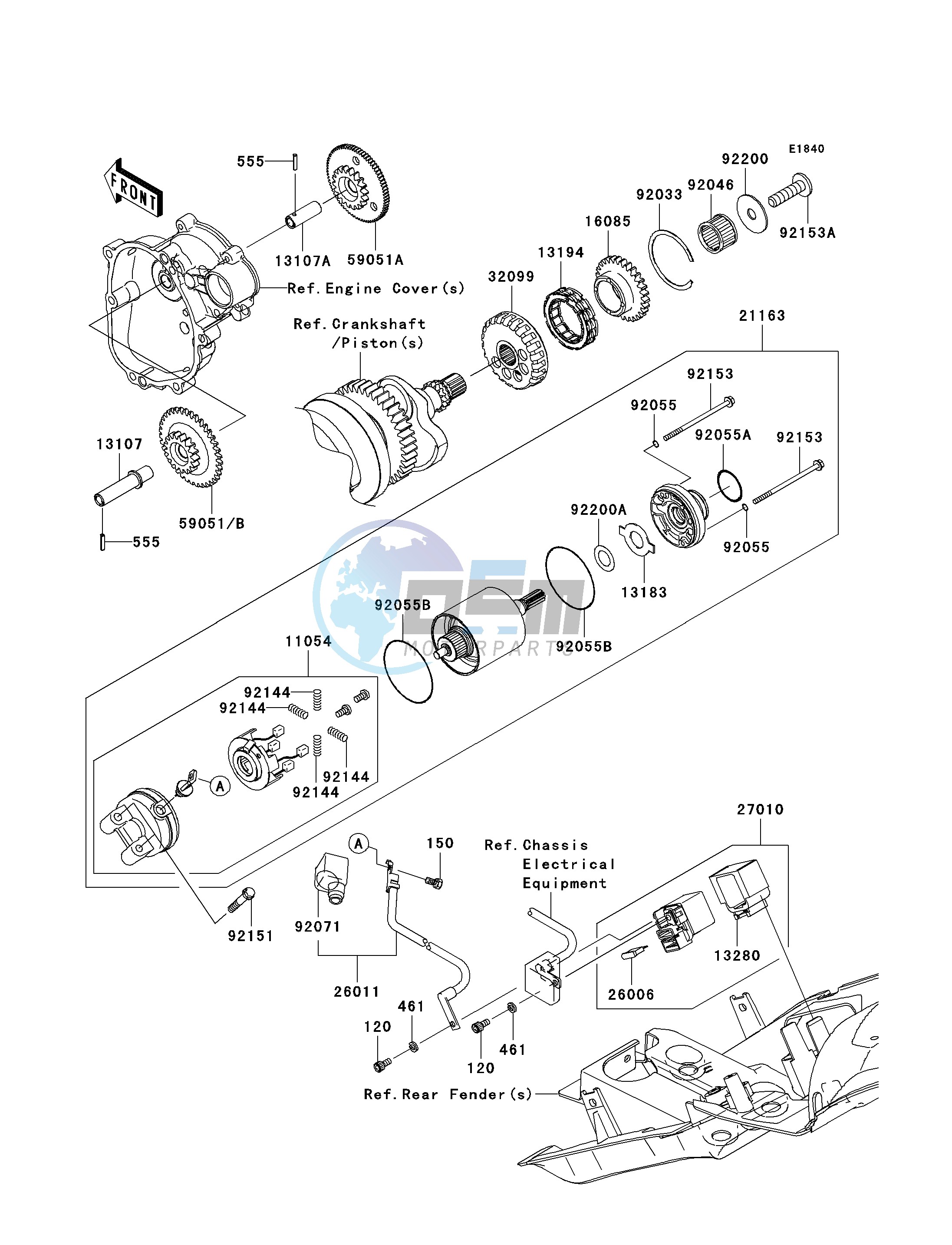 STARTER MOTOR