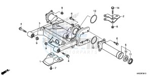 TRX420TE1E TRX420 ED drawing SWINGARM