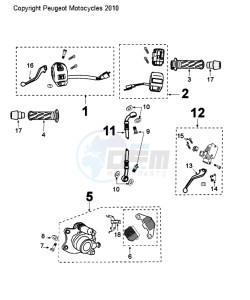 KISBEE A SL drawing BRAKE SYSTEM