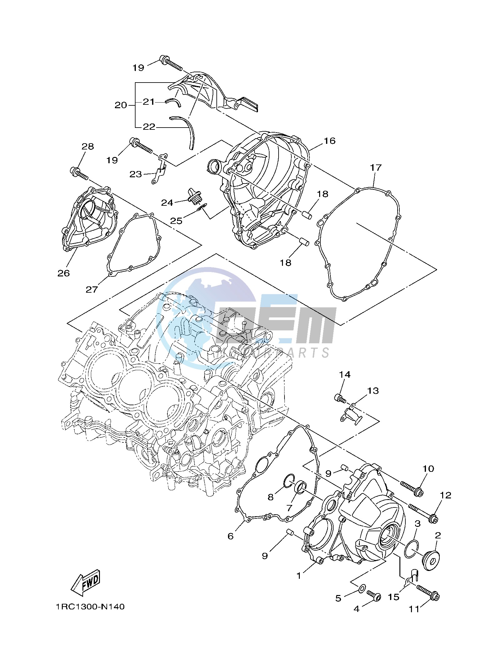 CRANKCASE COVER 1