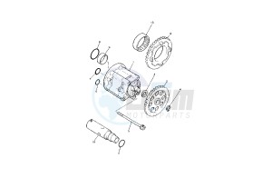 XJR 1300 drawing OIL PUMP