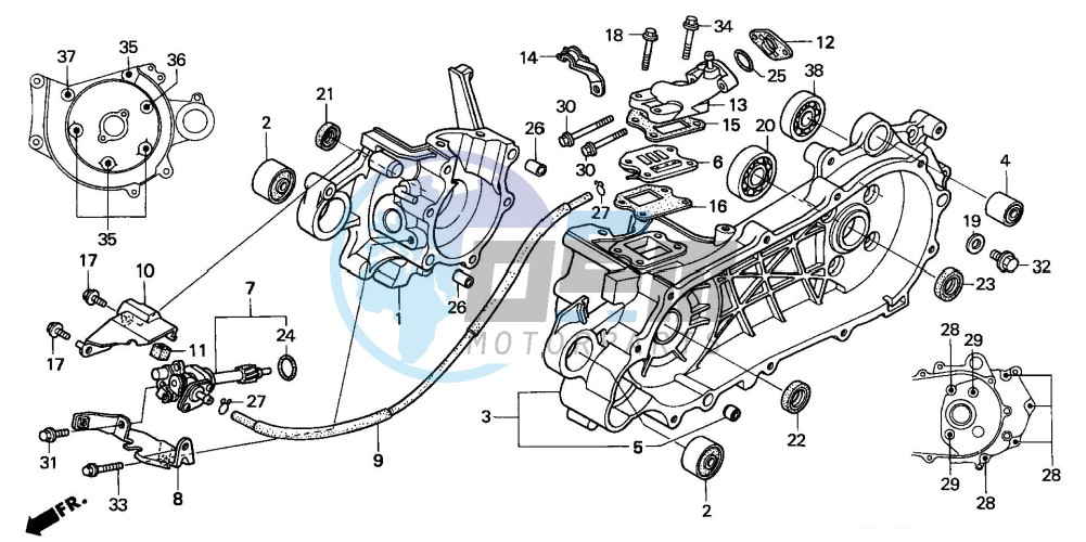 CRANKCASE/OIL PUMP