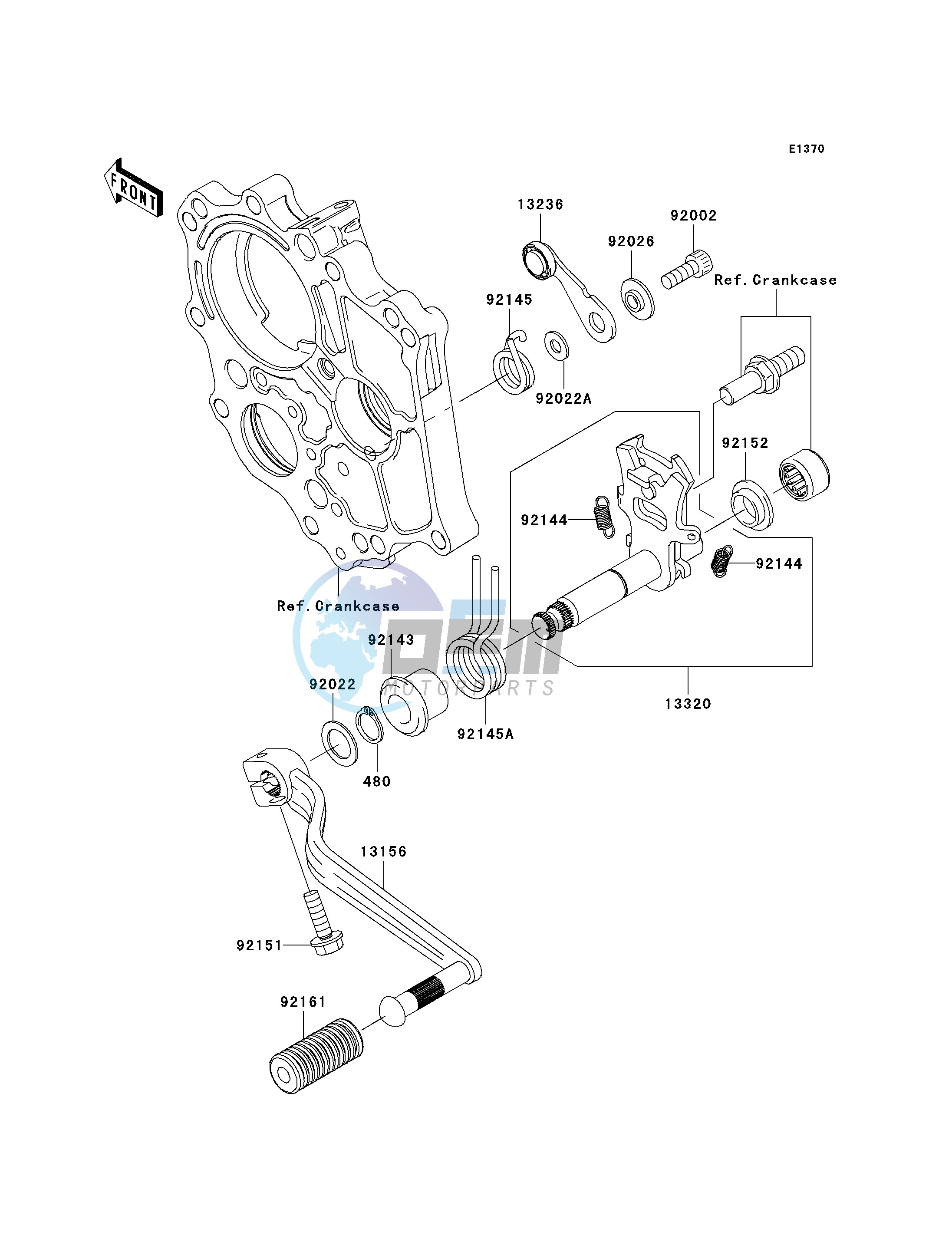 GEAR CHANGE MECHANISM