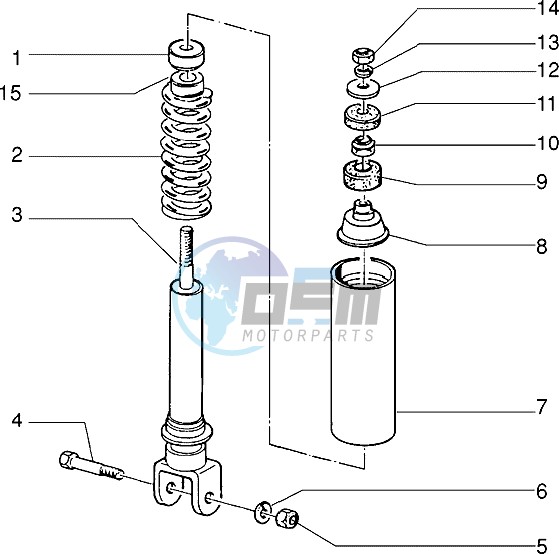 Rear Shock absorber