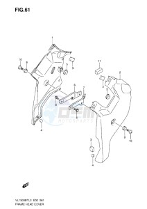 VL1500 BT drawing FRAME HEAD COVER