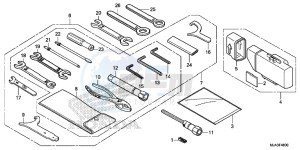 VT750C2SD UK - (E) drawing TOOLS