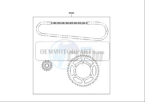 ZZR 600 (EU) drawing CHAINKIT