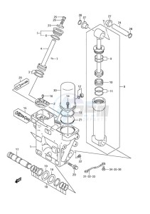 DF 200 drawing Trim Cylinder