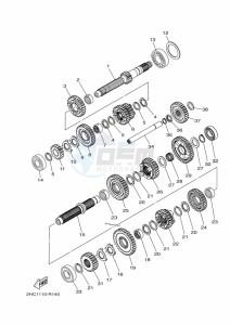 YXZ1000E YXZ1000R (B5JG) drawing TRANSMISSION