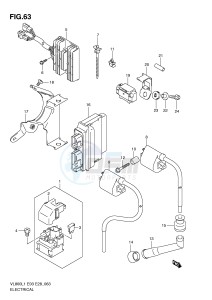 VL800 (E3-E28) VOLUSIA drawing ELECTRICAL (VL800CL1 E3)