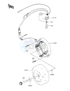 KXT 250 A [TECATE] (A2) [TECATE] drawing IGNITION_GENERATOR -- 85 A2- -