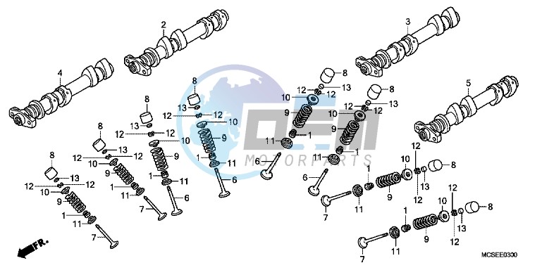 CAMSHAFT/VALVE