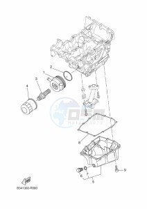 XSR700 MTM690 (BEF1) drawing OIL CLEANER