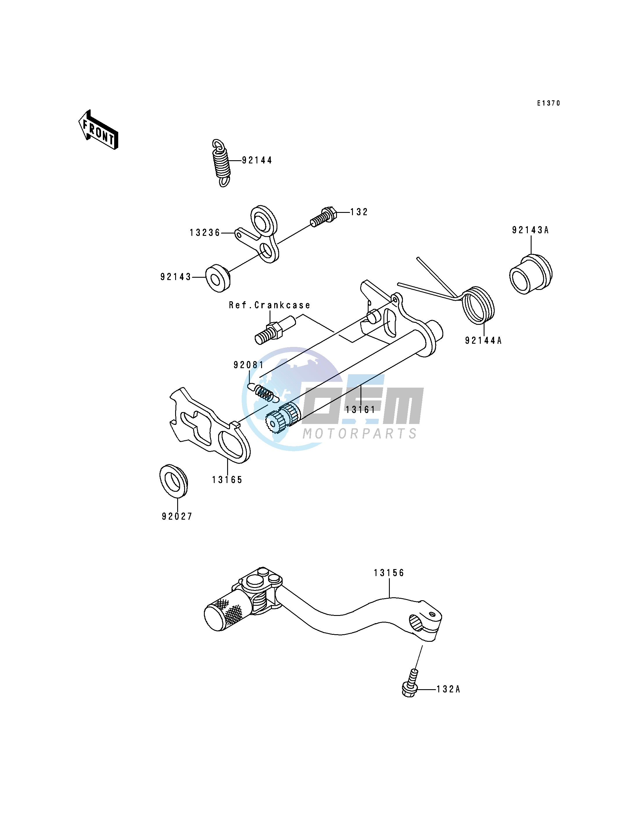 GEAR CHANGE MECHANISM