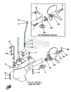 60FE-60FET drawing LOWER-CASING-x-DRIVE-2