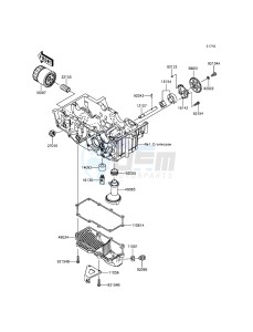 NINJA 300 ABS EX300BEF XX (EU ME A(FRICA) drawing Oil Pump