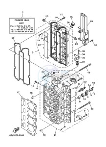 FL115A drawing CYLINDER--CRANKCASE-2