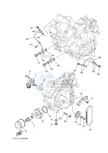 YXM700E YXM700PHE MP 700 EPS (1XP9) drawing OIL PUMP