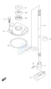 DF 115A drawing Shift Rod