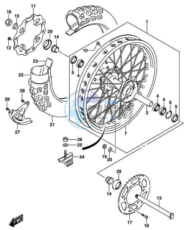 REAR WHEEL