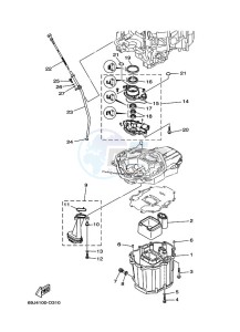 F200AETX drawing VENTILATEUR-DHUILE