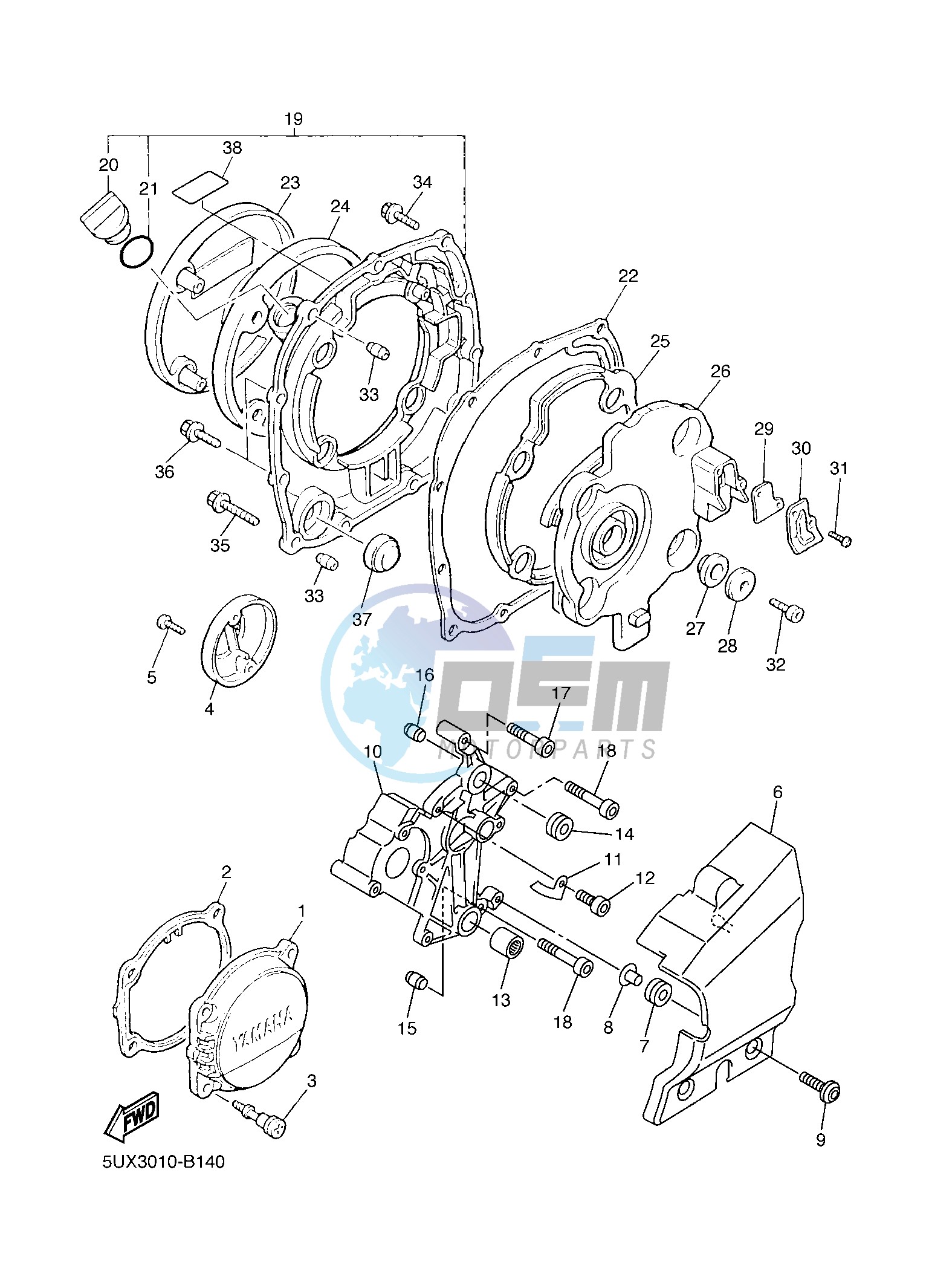 CRANKCASE COVER 1