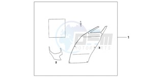 CB1000RA9 Europe Direct - (ED / ABS) drawing RR.FENDER COVER