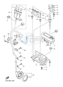 WR450F (1DXA) drawing METER