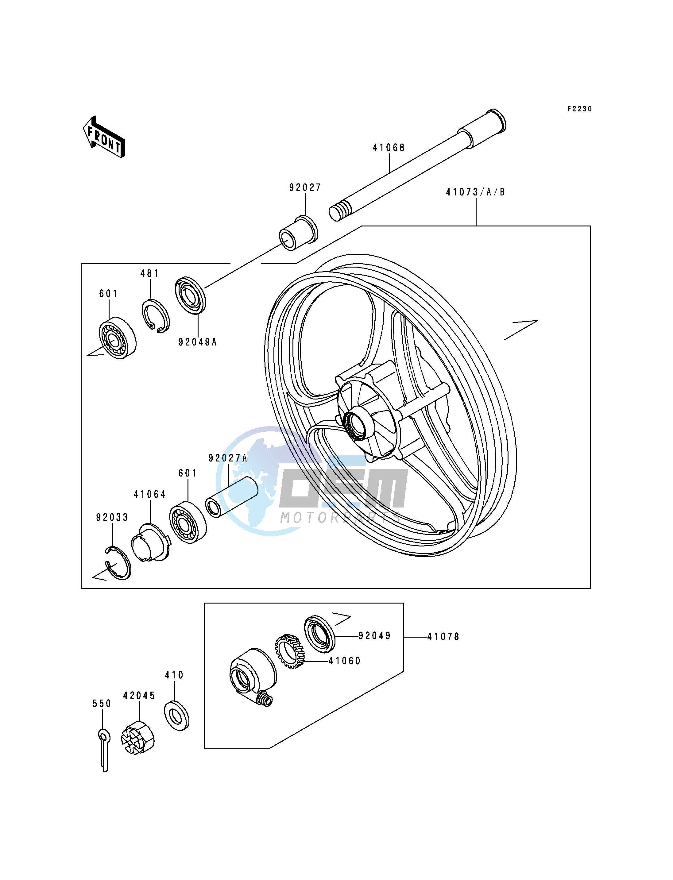 FRONT WHEEL