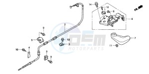 NSS250EX FORZA EX drawing PARKING BRAKE