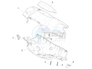 SPRINT 125 4T 3V IGET E2 ABS (APAC) drawing Handlebars coverages