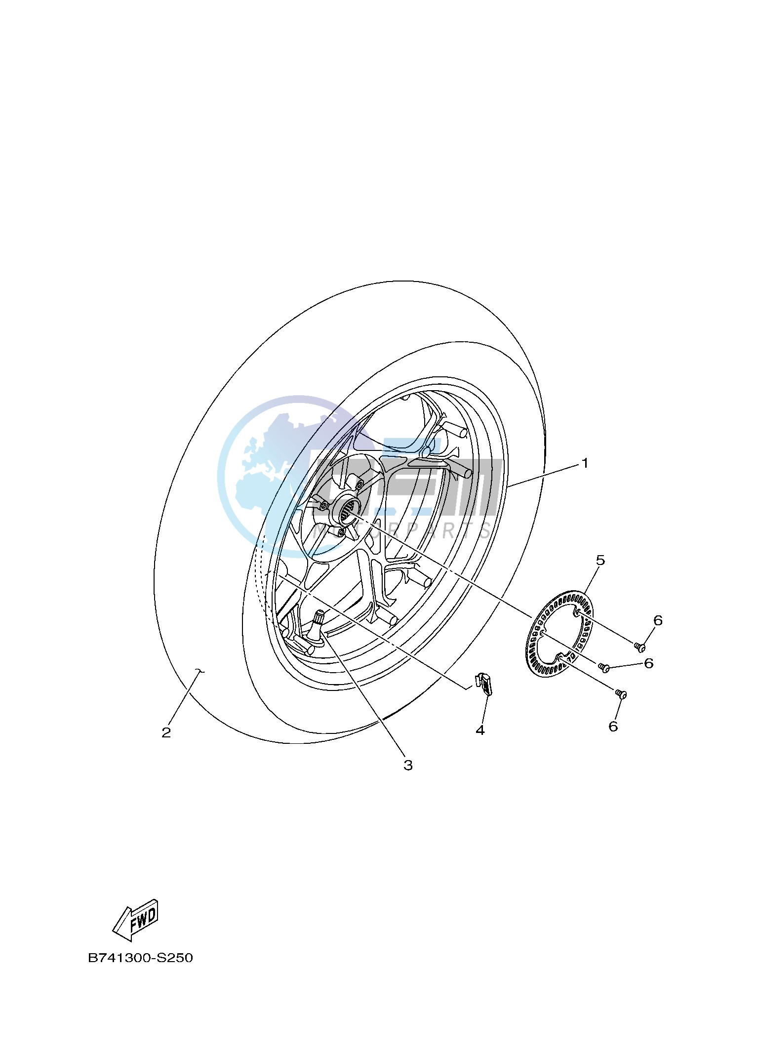 REAR WHEEL & BRAKE SYSTEM