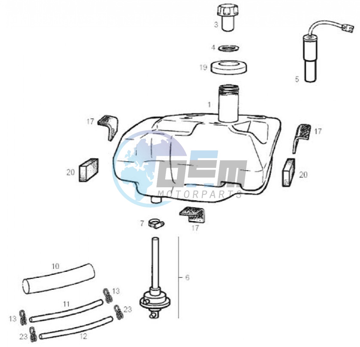 Fuel tank (Positions)