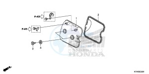 SH300RE SH300RE UK - (E) drawing CYLINDER HEAD COVER