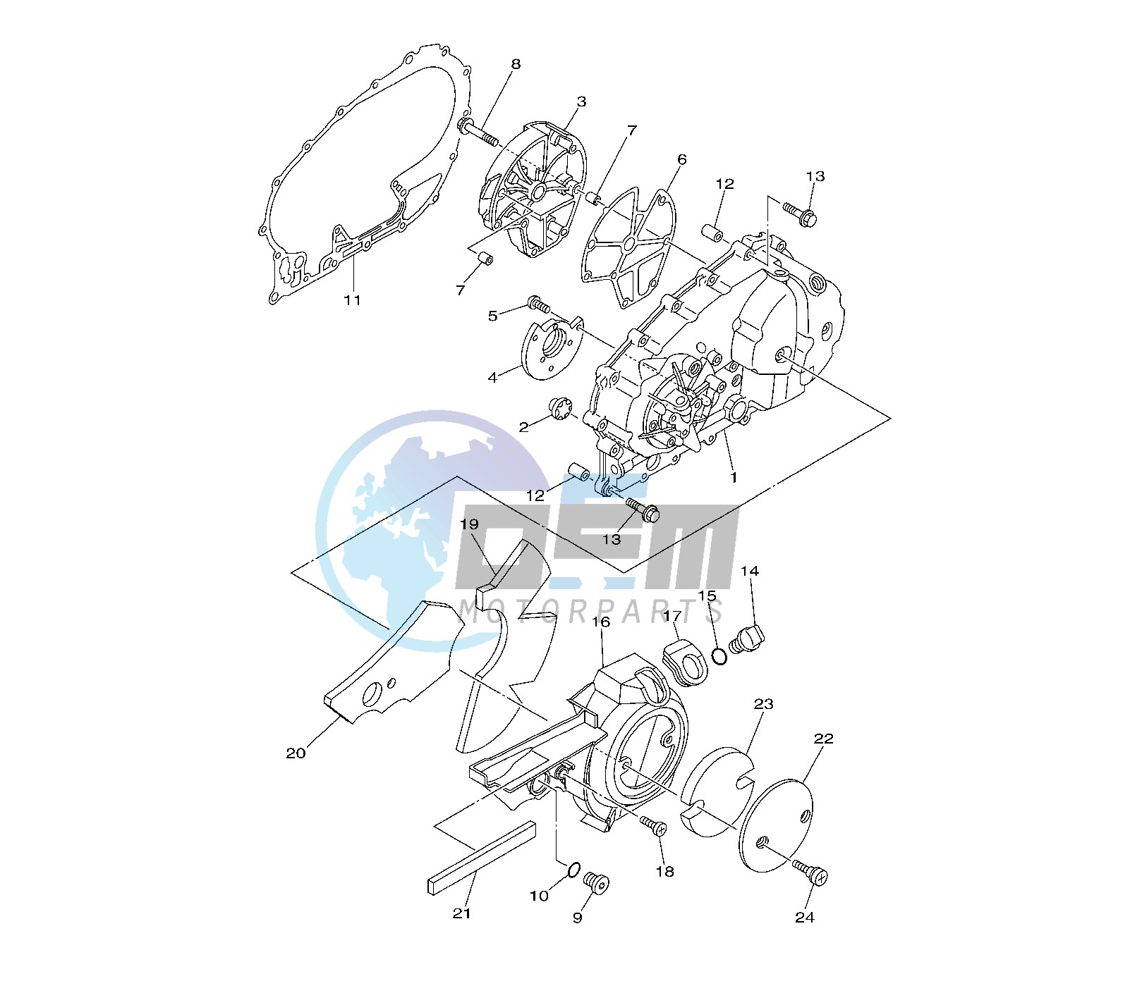 CRANKCASE COVER 1