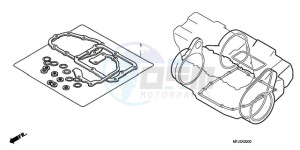 CBR600RA9 Europe Direct - (ED / ABS MME) drawing GASKET KIT B