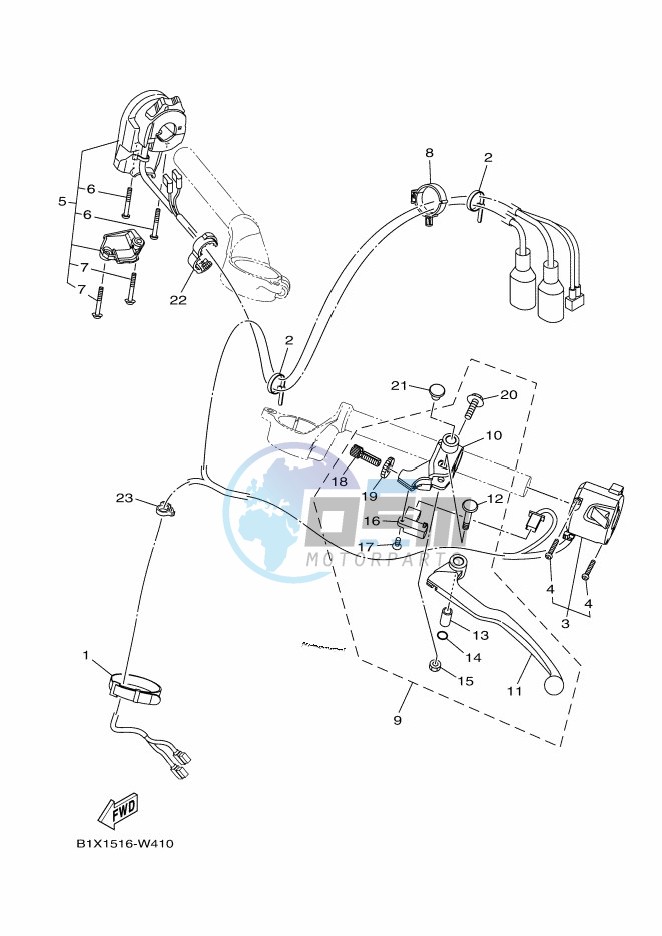 HANDLE SWITCH & LEVER