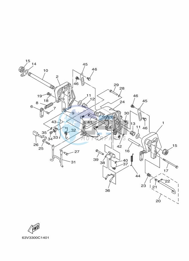 FRONT-FAIRING-BRACKET