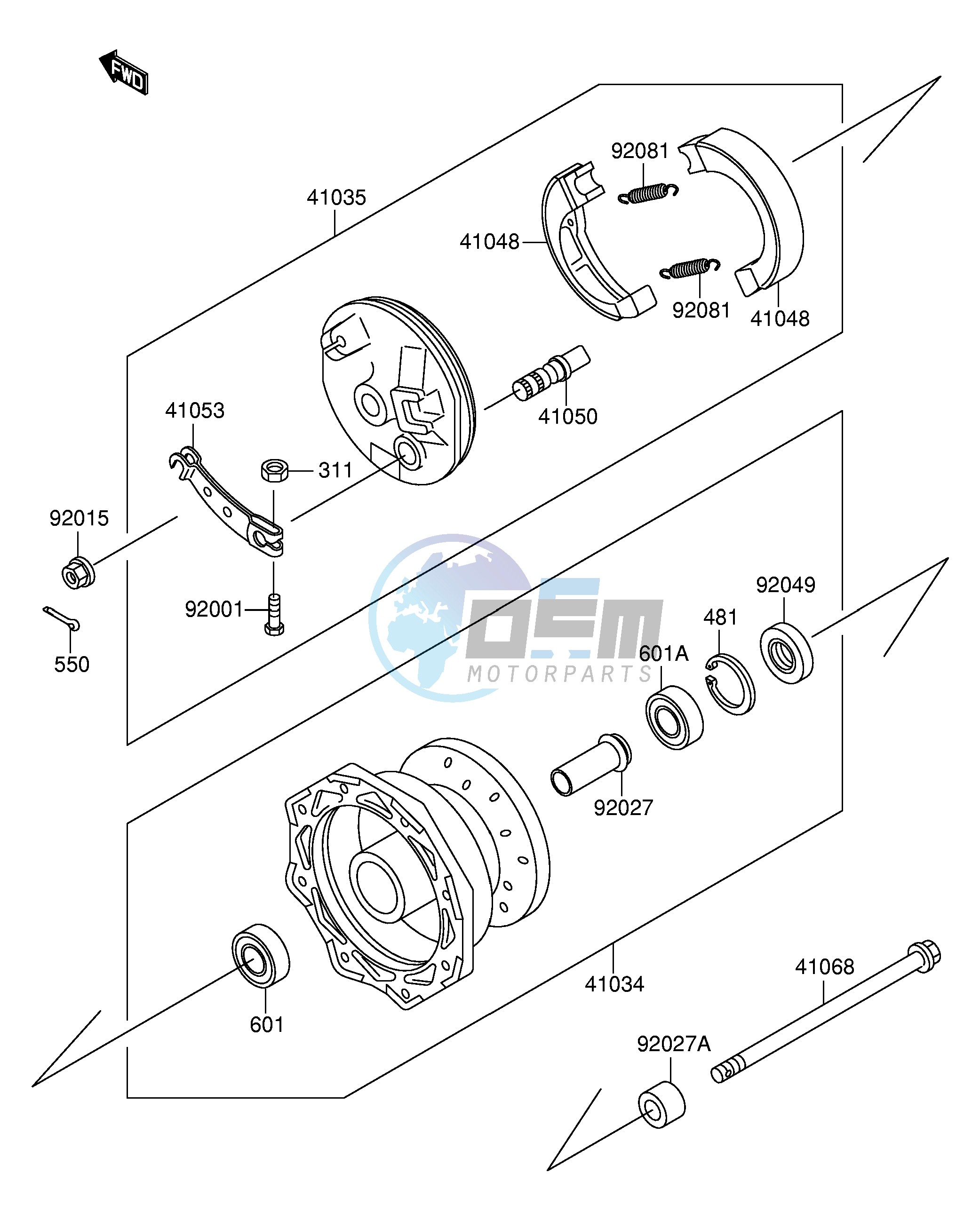 FRONT HUB