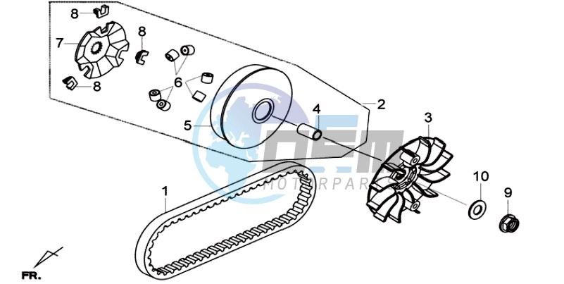 CLUTCH / V BELT