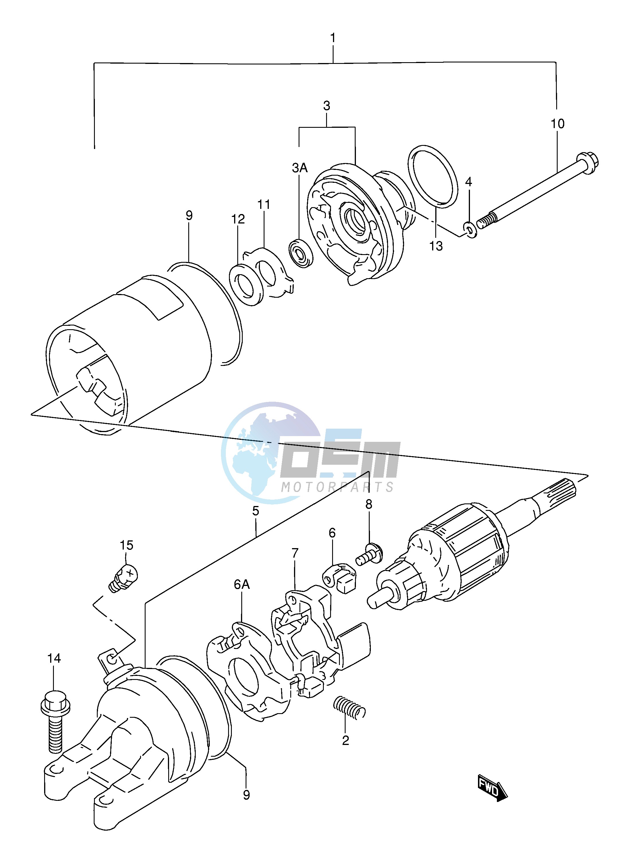 STARTING MOTOR