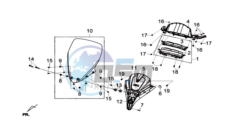 DASHBOARD - WINDSCREEN