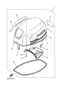 F25AEHT-ANZ drawing TOP-COWLING