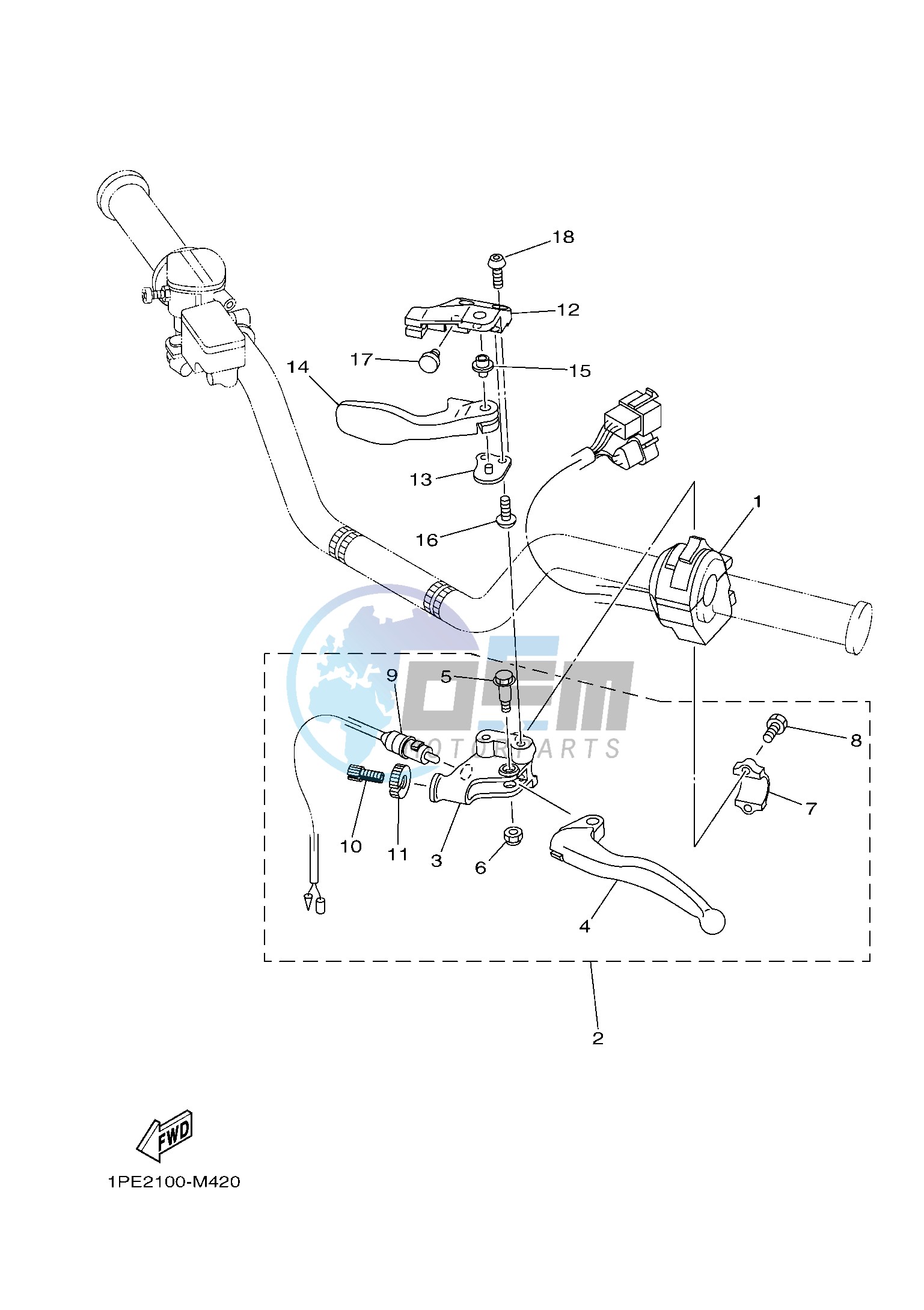 HANDLE SWITCH & LEVER