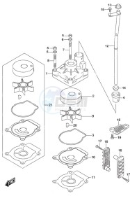 DF 40A drawing Water Pump