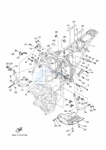 XTZ690 TENERE 700 (BMB9) drawing FRAME