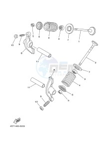 TT-R110E (5B6U 5B6V 5B6W 5B6W) drawing VALVE